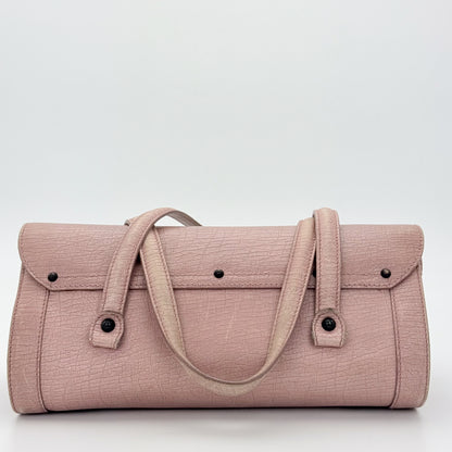 Vintage Gucci Bamboo Bullet Leather Bag