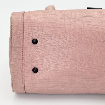 Vintage Gucci Bamboo Bullet Leather Bag