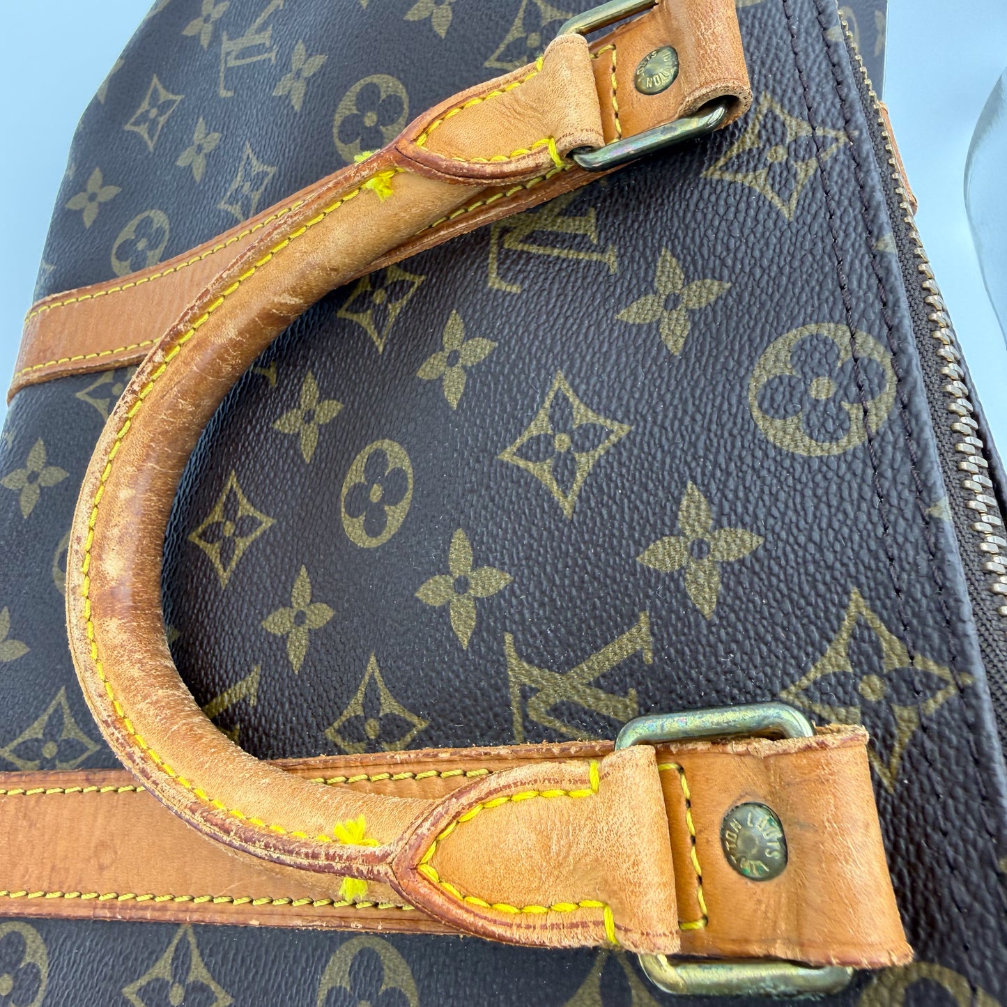 Vintage Louis Vuitton Keepall 45 Monogram Canvas Travel Bag