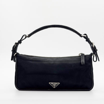 Vintage Prada Bag with Appliqué Back View