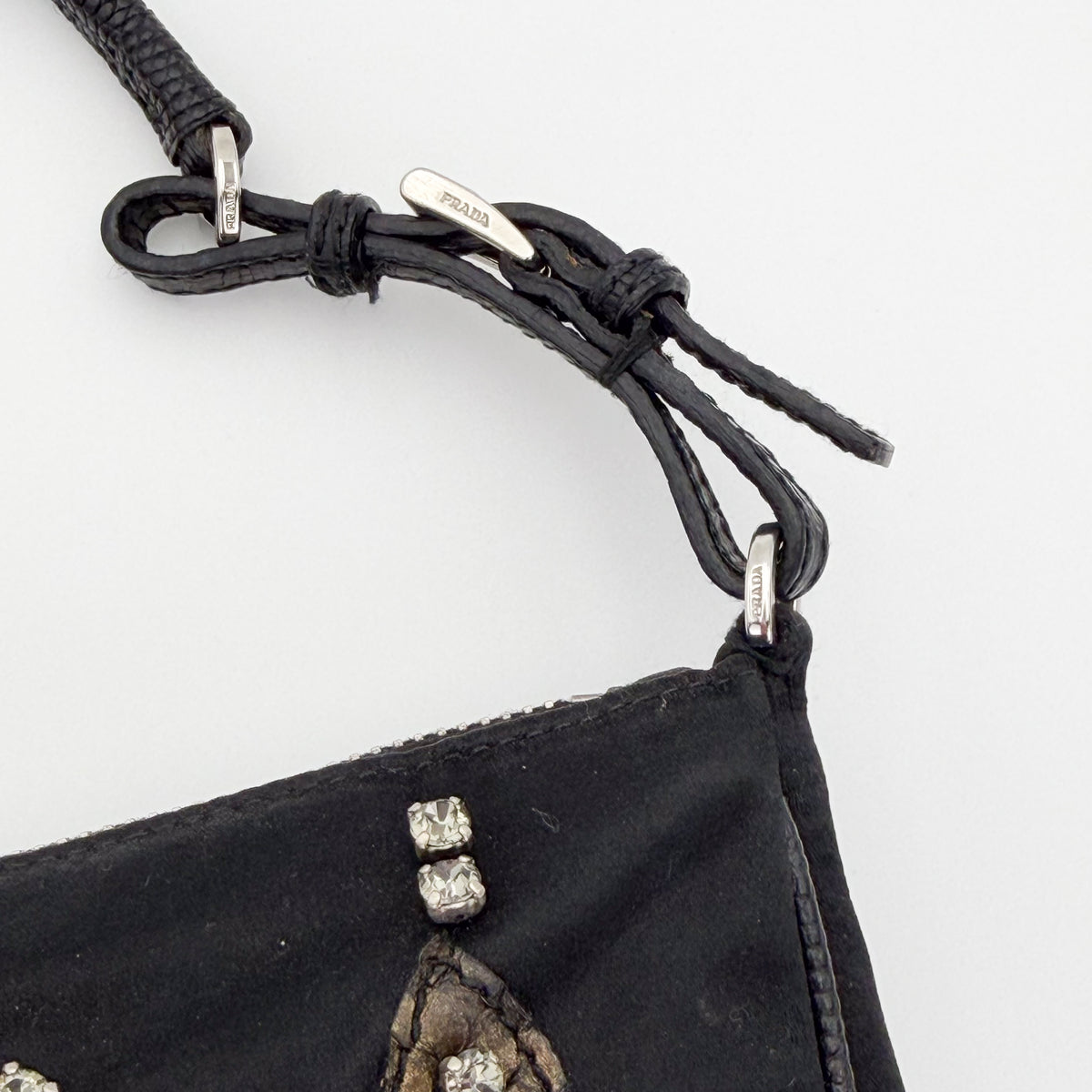 Vintage Prada Bag with Appliqué Hardware