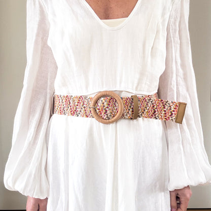 Zimmermann Cira Plunge White Linen Maxi Dress - Size 3