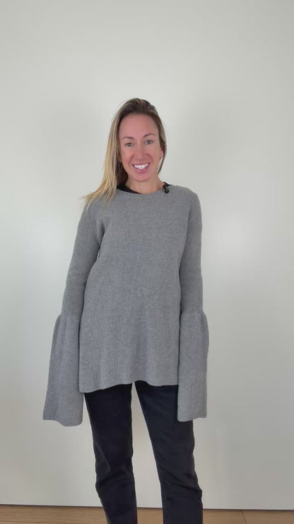Stella McCartney Wool Grey Jumper - Size 8